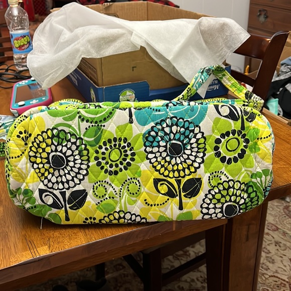 VERA BRADLEY Retired summer 2012 Limes Up, yellow/green/turquoise/black/white - Picture 4 of 4